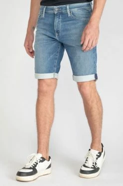 LE TEMPS DES CERISES Bermuda Jogg Bleu Clair 11 LE TEMPS DES CERISES Bermuda Jogg Bleu Clair -Le Temps des Cerises Soldes Magasin 181 jhrjogg00wm114 3001 04