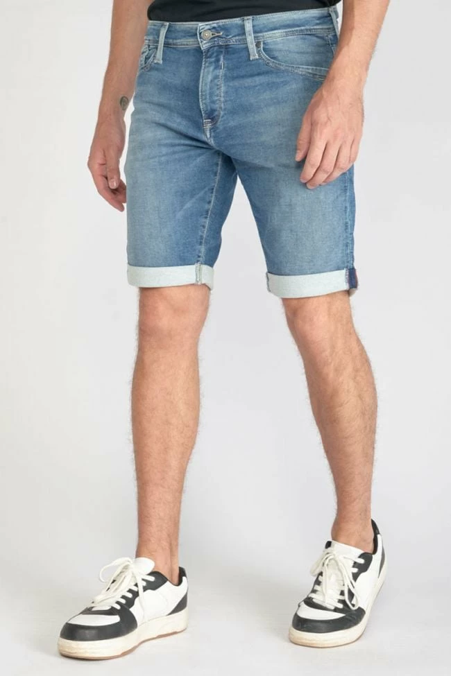 LE TEMPS DES CERISES Bermuda Jogg Bleu Clair 5 LE TEMPS DES CERISES Bermuda Jogg Bleu Clair – Image 5