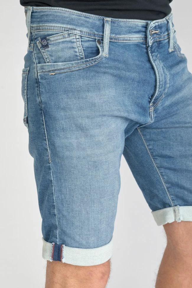 LE TEMPS DES CERISES Bermuda Jogg Bleu Clair 2 LE TEMPS DES CERISES Bermuda Jogg Bleu Clair – Image 2