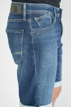 LE TEMPS DES CERISES Bermuda Blue Jogg Bleu Moyen 13 LE TEMPS DES CERISES Bermuda Blue Jogg Bleu Moyen -Le Temps des Cerises Soldes Magasin 191 jhrjogg00wm163 3001 06