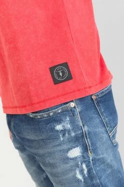 LE TEMPS DES CERISES T-hirt Brown Corail -Le Temps des Cerises Soldes Magasin 201 hbrown0000000mc 4555 imaged2