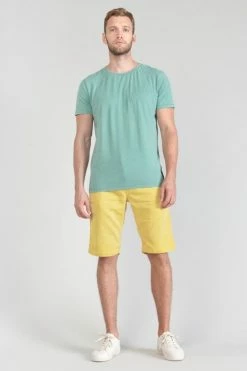 LE TEMPS DES CERISES T-shirt Brown Vert D'eau -Le Temps des Cerises Soldes Magasin 201 hbrown0000000mc 9966 imaged5