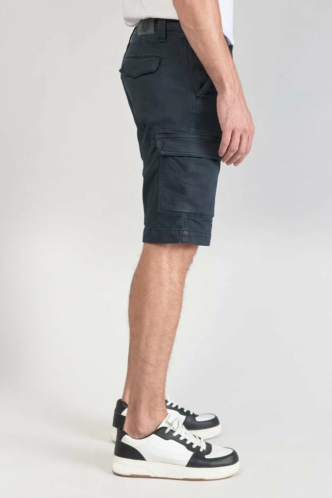 LE TEMPS DES CERISES Bermuda Army Jogg Damon Bleu Nuit 2 LE TEMPS DES CERISES Bermuda Army Jogg Damon Bleu Nuit – Image 2