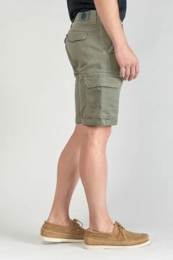 Bermuda Jogg Damon Kaki -Le Temps des Cerises Soldes Magasin 201 jhdamon00wpig 9003 imaged2