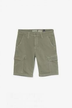 Bermuda Jogg Damon Kaki -Le Temps des Cerises Soldes Magasin 201 jhdamon00wpig 9003 imaged8