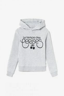 LE TEMPS DES CERISES Sweat Celiagi Gris