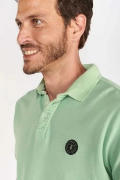 LE TEMPS DES CERISES Polo Dylon Vert Menthe -Le Temps des Cerises Soldes Magasin 211 hdylon0000000mc 1061 imaged1