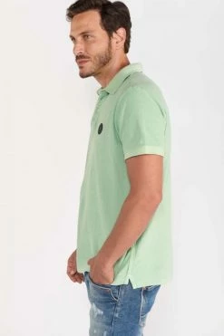 LE TEMPS DES CERISES Polo Dylon Vert Menthe -Le Temps des Cerises Soldes Magasin 211 hdylon0000000mc 1061 imaged4