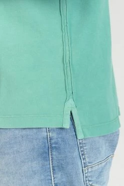 LE TEMPS DES CERISES Polo Dylon Vert D'eau -Le Temps des Cerises Soldes Magasin 211 hdylon0000000mc 9966 imaged2