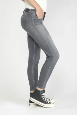 LE TEMPS DES CERISES Amick Pulp Slim 7/8ème Jeans Gris N°2 -Le Temps des Cerises Soldes Magasin 211 jframick0w5069 0003 imaged1