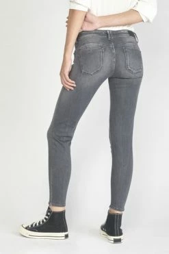 LE TEMPS DES CERISES Amick Pulp Slim 7/8ème Jeans Gris N°2 -Le Temps des Cerises Soldes Magasin 211 jframick0w5069 0003 imaged2