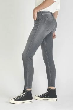 LE TEMPS DES CERISES Amick Pulp Slim 7/8ème Jeans Gris N°2 -Le Temps des Cerises Soldes Magasin 211 jframick0w5069 0003 imaged4