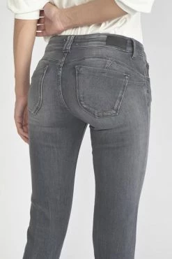 LE TEMPS DES CERISES Amick Pulp Slim 7/8ème Jeans Gris N°2 -Le Temps des Cerises Soldes Magasin 211 jframick0w5069 0003 imaged6