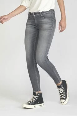 LE TEMPS DES CERISES Amick Pulp Slim 7/8ème Jeans Gris N°2 -Le Temps des Cerises Soldes Magasin 211 jframick0w5069 0003 imaged7