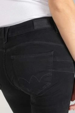 LE TEMPS DES CERISES Dado Pulp Slim Taille Haute 7/8ème Jeans Noir N°0 -Le Temps des Cerises Soldes Magasin 211 jfrdado00w6004 0403 imaged2