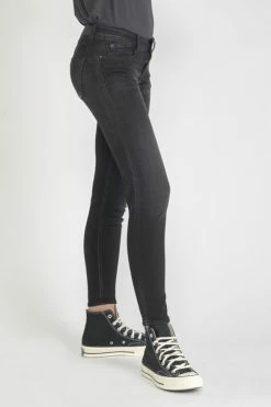 LE TEMPS DES CERISES Pulp Slim 7/8ème Jeans Noir N°1 -Le Temps des Cerises Soldes Magasin 211 jfrpulp00w1161 0403 imaged2