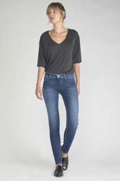 LE TEMPS DES CERISES Pulp Slim Jeans Bleu N°2 14 LE TEMPS DES CERISES Pulp Slim Jeans Bleu N°2 -Le Temps des Cerises Soldes Magasin 211 jfrpulpajw5079 3001 imaged6