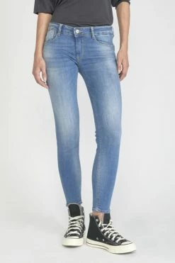 LE TEMPS DES CERISES Pulp Slim 7/8ème Jeans Bleu N°4