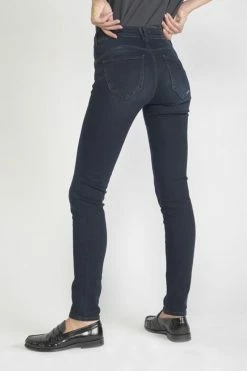 LE TEMPS DES CERISES Pulp Slim Taille Haute Jeans Bleu-noir N°1 -Le Temps des Cerises Soldes Magasin 211 jfrpulphsw4002 3286 imaged1