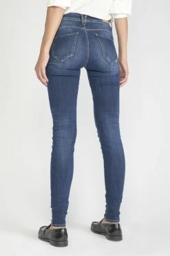 LE TEMPS DES CERISES Vivi Pulp Slim Taille Haute Jeans Bleu N°1 -Le Temps des Cerises Soldes Magasin 211 jfrvivi00w1171 3001 imaged1
