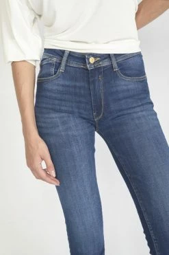 LE TEMPS DES CERISES Vivi Pulp Slim Taille Haute Jeans Bleu N°1 -Le Temps des Cerises Soldes Magasin 211 jfrvivi00w1171 3001 imaged4