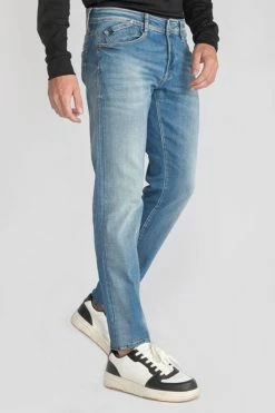 LE TEMPS DES CERISES Basic 700/11 Adjusted Jeans Vintage Bleu N°4 -Le Temps des Cerises Soldes Magasin 211 jhr711basw4003 3001 imaged1