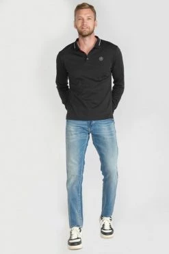 LE TEMPS DES CERISES Basic 700/11 Adjusted Jeans Vintage Bleu N°4 -Le Temps des Cerises Soldes Magasin 211 jhr711basw4003 3001 imaged7