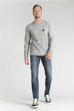 LE TEMPS DES CERISES Basic 700/11 Adjusted Jeans Bleu Noir N°3 -Le Temps des Cerises Soldes Magasin 211 jhr711perw1140 3241 imaged5