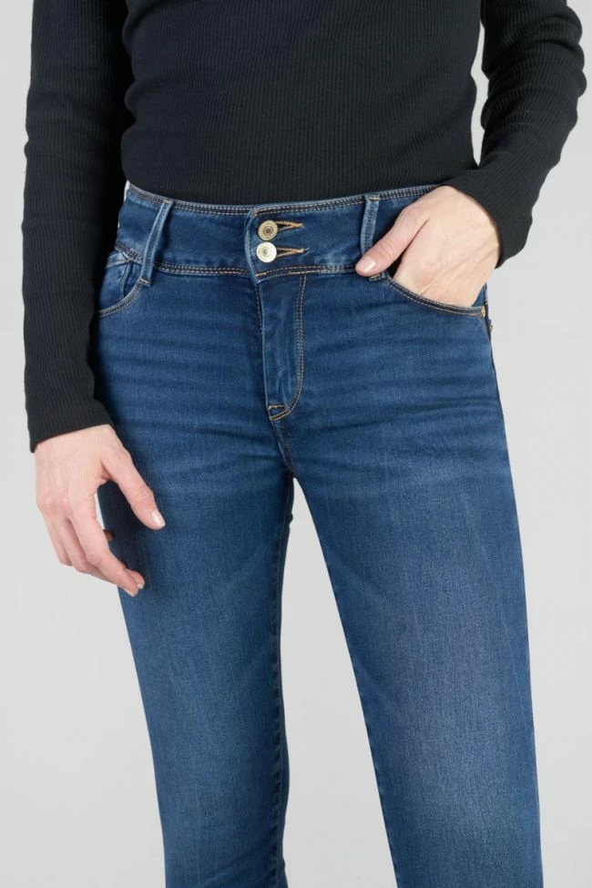 LE TEMPS DES CERISES Asti Ultra Pulp Slim Taille Haute 7/8ème Jeans Bleu N°2 3 LE TEMPS DES CERISES Asti Ultra Pulp Slim Taille Haute 7/8ème Jeans Bleu N°2 – Image 3