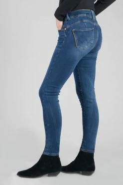 LE TEMPS DES CERISES Asti Ultra Pulp Slim Taille Haute 7/8ème Jeans Bleu N°2 10 LE TEMPS DES CERISES Asti Ultra Pulp Slim Taille Haute 7/8ème Jeans Bleu N°2 -Le Temps des Cerises Soldes Magasin 212 jfasti00w1265 3001 imaged2