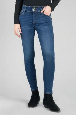 LE TEMPS DES CERISES Asti Ultra Pulp Slim Taille Haute 7/8ème Jeans Bleu N°2 11 LE TEMPS DES CERISES Asti Ultra Pulp Slim Taille Haute 7/8ème Jeans Bleu N°2 -Le Temps des Cerises Soldes Magasin 212 jfasti00w1265 3001 imaged4