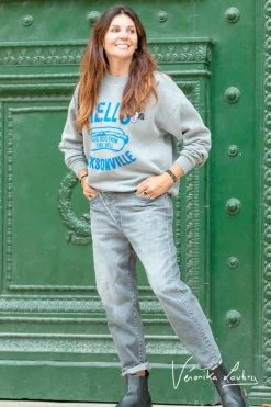 LE TEMPS DES CERISES Mary Boyfit By Véronika Loubry Jeans Gris N°3 8 LE TEMPS DES CERISES Mary Boyfit By Véronika Loubry Jeans Gris N°3 -Le Temps des Cerises Soldes Magasin 212 jfmary00ws379ve 0003 imaged2