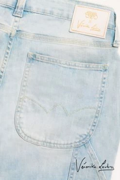 LE TEMPS DES CERISES Charpentier Boyfit By Véronika Loubry Jeans Bleu N°5 -Le Temps des Cerises Soldes Magasin 221 jfcharpew1363ve 3001 imaged4