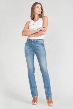 LE TEMPS DES CERISES Power Bootcut Jeans Bleu N°4