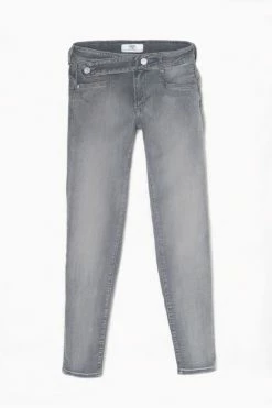 LE TEMPS DES CERISES Pulp Slim 7/8ème Jeans Gris N°3