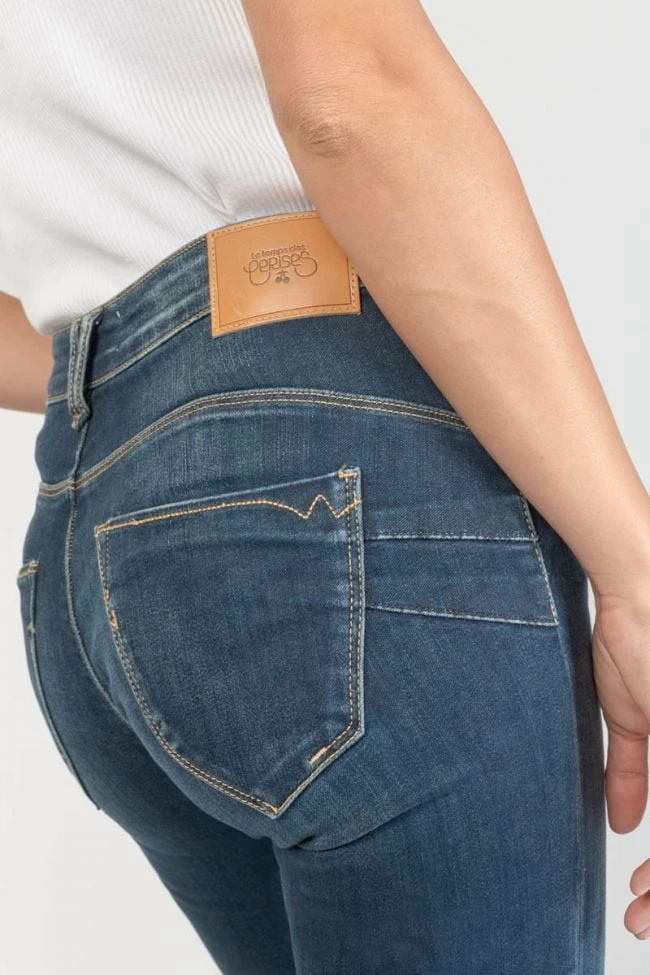 LE TEMPS DES CERISES Pulp Regular Taille Haute Jeans Bleu N°1 2 LE TEMPS DES CERISES Pulp Regular Taille Haute Jeans Bleu N°1 – Image 2