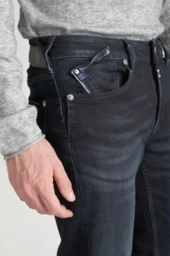 LE TEMPS DES CERISES Avi 600/17 Adjusted Jeans Bleu-noir N°1