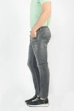 LE TEMPS DES CERISES Basic 700/11 Adjusted Jeans Gris N°3 -Le Temps des Cerises Soldes Magasin 221 jh711basw1321 0003 imaged5