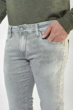 LE TEMPS DES CERISES Jogg 700/11 Adjusted Jeans Gris N°4 -Le Temps des Cerises Soldes Magasin 221 jh711jogw5126 0003 imaged5