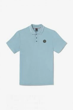 LE TEMPS DES CERISES Polo Aron Bleu-gris -Le Temps des Cerises Soldes Magasin 222 haron00000000mc 3777 imaged8