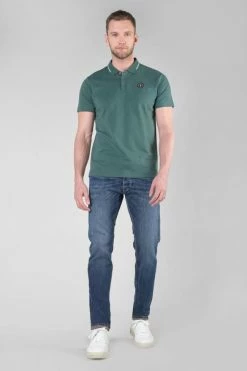 LE TEMPS DES CERISES Polo Aron Vert -Le Temps des Cerises Soldes Magasin 222 haron00000000mc 9052 imaged4