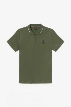 LE TEMPS DES CERISES Polo Aron Vert Kaki 9 LE TEMPS DES CERISES Polo Aron Vert Kaki -Le Temps des Cerises Soldes Magasin 222 haron00000000mc 9145 imaged8