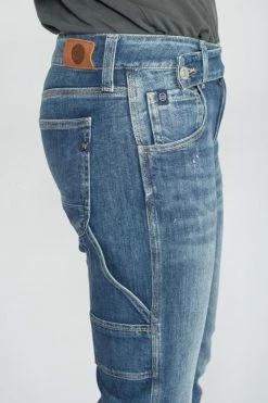 LE TEMPS DES CERISES Chara 200/43 Boyfit Jeans Destroy Bleu N°4 -Le Temps des Cerises Soldes Magasin 222 jf243chaw9118 3001 imaged1