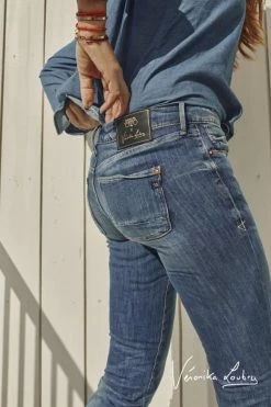 LE TEMPS DES CERISES 300/16 Slim By Véronika Loubry Jeans Bleu N°3 -Le Temps des Cerises Soldes Magasin 222 jf316liwss280ve 3001 imaged6