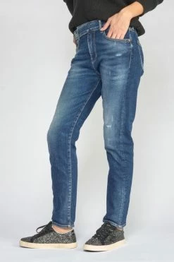 LE TEMPS DES CERISES Basic 400/17 Mom Taille Haute 7/8ème Jeans Destroy Bleu N°2 14 LE TEMPS DES CERISES Basic 400/17 Mom Taille Haute 7/8ème Jeans Destroy Bleu N°2 -Le Temps des Cerises Soldes Magasin 222 jf417basw1400 3001 imaged5