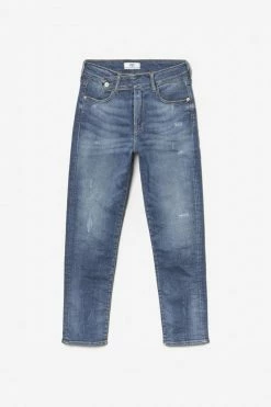 LE TEMPS DES CERISES Basic 400/17 Mom Taille Haute 7/8ème Jeans Destroy Bleu N°2 17 LE TEMPS DES CERISES Basic 400/17 Mom Taille Haute 7/8ème Jeans Destroy Bleu N°2 -Le Temps des Cerises Soldes Magasin 222 jf417basw1400 3001 imaged8