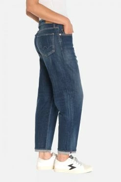 LE TEMPS DES CERISES Cosy Boyfit 7/8ème Jeans Bleu N°2 -Le Temps des Cerises Soldes Magasin 222 jfcosy00w1409 3001 imaged1