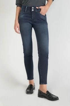 LE TEMPS DES CERISES Gush Ultra Pulp Slim 7/8ème Jeans Bleu-noir N°1