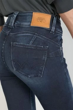 LE TEMPS DES CERISES Gush Ultra Pulp Slim 7/8ème Jeans Bleu-noir N°1 -Le Temps des Cerises Soldes Magasin 222 jfgush00w2149 3286 imaged1