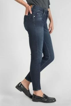 LE TEMPS DES CERISES Gush Ultra Pulp Slim 7/8ème Jeans Bleu-noir N°1 -Le Temps des Cerises Soldes Magasin 222 jfgush00w2149 3286 imaged2